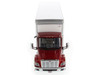 Peterbilt 536 Truck with Supreme Signature Van Body Red Metallic Transport Series 1/32 Diecast Model Diecast Masters 71106
