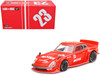 Datsun Fairlady Z RHD Right Hand Drive #23 Red Motul V2 Designed Jun Imai Kaido House Special 1/64 Diecast Model Car True Scale Miniatures KHMG036