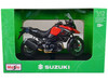 Suzuki V Strom 1000 Red and Black with Plastic Display Stand 1/12 Diecast Motorcycle Model Maisto 32711RD