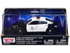 2011 Dodge Charger Pursuit Black and White LAPD Los Angeles Police Department 1/43 Diecast Model Car Motormax 79466