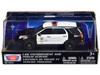 2015 Ford Police Interceptor Utility Black and White LAPD Los Angeles Police Department 1/43 Diecast Model Car Motormax 79493