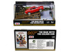 1974 AMC Hornet Red with White Stripes James Bond 007 The Man with the Golden Gun 1974 Movie with Display 1/64 Diecast Model Car Motormax 79822