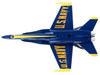 McDonnell Douglas F A 18C Hornet Aircraft Blue Angels United States Navy 1/150 Diecast Model Airplane Postage Stamp PS5338-1