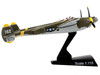 Lockheed P 38J Lightning Fighter Aircraft 23 Skidoo United States Air Force 1/115 Diecast Model Airplane Postage Stamp PS5362-4