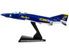 McDonnell Douglas F 4B Phantom II Fighter Aircraft Blue Angels United States Navy 1/155 Diecast Model Airplane Postage Stamp PS5384-5