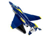 McDonnell Douglas F 4B Phantom II Fighter Aircraft Blue Angels United States Navy 1/155 Diecast Model Airplane Postage Stamp PS5384-5