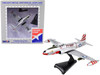 Lockheed F 80 Shooting Star Fighter Aircraft Evil Eye Fleagle Miss Barbara Ann United States Air Force 1/96 Diecast Model Airplane Postage Stamp PS5392-1