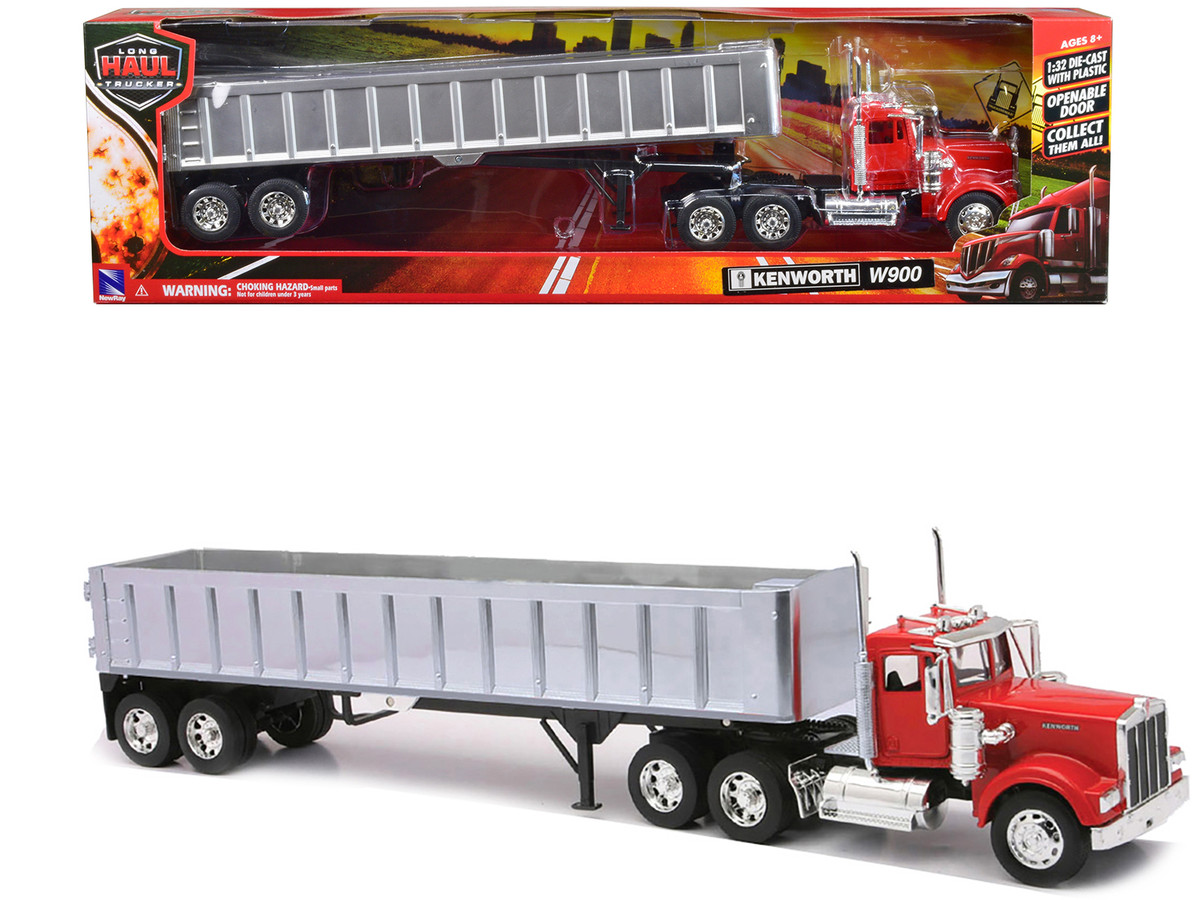 ダイキャストプロモーション　Kenworth W900 Amazon.com: 1/43 D/C Kenworth W900 Double Dump Truck, Color