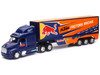 Peterbilt 387 Truck Dark Blue Red Bull KTM Factory Racing 1/32 Diecast Model New Ray 14393