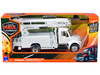 International 4200 Line Maintenance Service Truck White Long Haul Trucker Series 1/43 Diecast Model New Ray NR15913E