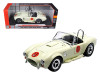 1965 Shelby Cobra 427 SC Cream #11 Limited Edition 1/18 Diecast Model Car Shelby Collectibles SC136