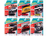 Classic Gold Collection 2022 Set B of 6 Cars Release 3 1/64 Diecast Model Cars Johnny Lightning JLCG030B