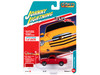 2005 Chevrolet SSR Pickup Truck Torch Red with White Stripes Classic Gold Collection Series Limited Edition to 8476 pieces Worldwide 1/64 Diecast Model Car Johnny Lightning JLCG030-JLSP279B