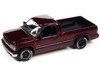 2002 Chevrolet Silverado Pickup Truck Cherry Red Metallic Classic Gold Collection Series Limited Edition to 9868 pieces Worldwide 1/64 Diecast Model Car Johnny Lightning JLCG030-JLSP281B