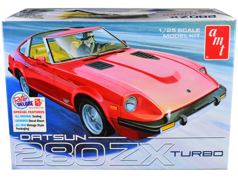 Skill 2 Model Kit Datsun 280ZX Turbo 1/25 Scale Model AMT AMT1372