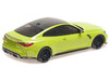 2020 BMW M4 Yellow with Carbon Top Limited Edition to 750 pieces Worldwide 1/18 Diecast Model Car Minichamps 155020120
