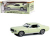 1967 Ford Mustang Coupe Limelite Green Metallic She Country Special Bill Goodro Ford Denver Colorado 1/18 Diecast Model Car Greenlight 13663
