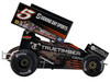 Winged Sprint Car #5 Spencer Bayston TrueTimber Camo CJB Motorsports Rookie of the Year World of Outlaws 2022 1/18 Diecast Model Car ACME A1822023