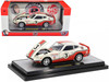 1970 Nissan Fairlady Z 432 RHD Right Hand Drive #3 Wimbledon White with Red and Black Stripes Yokohama GT Special Limited Edition to 5250 pieces Worldwide 1/24 Diecast Model Car M2 Machines 40300-106B
