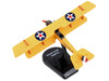 Curtiss JN4 Jenny Biplane Aircraft US Air Mail Service United States Army 1/100 Diecast Model Airplane Postage Stamp PS5810-1