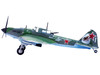 Ilyushin IL 2M3 Sturmovik Aircraft Green Camouflage Double Hero of the Soviet Union Ivan Pavlov Soviet Air Force 1/72 Diecast Model Airplane Legion LEG-14629LA