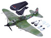 Ilyushin IL 2M3 Sturmovik Aircraft Green Camouflage Double Hero of the Soviet Union Ivan Pavlov Soviet Air Force 1/72 Diecast Model Airplane Legion LEG-14629LA