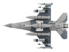 Lockheed Martin F 16AM Fighting Falcon Fighter Aircraft 92731 Mig 21 Killer Pakistan Air Force 2019 Air Power Series 1/72 Diecast Model Hobby Master HA38014