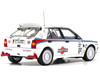 Lancia Delta HF Integrale Evoluzione Test Car White Martini Racing 1/18 Diecast Model Car Kyosho K08348G