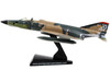 McDonnell Douglas F 4 Phantom II Fighter Aircraft Southeast Asia Camouflage United States Air Force 1/155 Diecast Model Airplane Postage Stamp PS5384-6