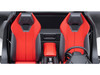Lamborghini Huracan GT LB Silhouette Works Hyper Red Metallic with Black Top 1/18 Model Car Autoart 79126