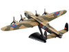Avro Lancaster NX611 Bomber Aircraft G for George 460 Squadron Royal Australian Air Force 1/150 Diecast Model Airplane Postage Stamp PS5333-1