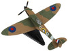 Supermarine Spitfire Mk II Fighter Aircraft Battle of Britain Royal Air Force 1/93 Diecast Model Airplane Postage Stamp PS5335-3