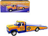 1970 Dodge D 300 Ramp Truck Orange and Blue with Graphics The Original Rat Trap Limited Edition to 332 pieces Worldwide 1/18 Diecast Model Car ACME A1801907