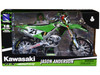 Kawasaki KX450SR Dirt Bike Motorcycle #21 Jason Anderson Green and Black Kawasaki Racing Team 1/6 Model New Ray 49733