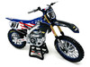 Yamaha YZ450F Dirt Bike Motorcycle #101 Eli Tomac American Flag Livery Motocross of Nations 1/12 Model New Ray 58423