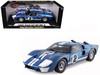 1966 Ford GT40 GT 40 Mark II #2 Blue 12 Hours of Sebring 1/18 Diecast Car Model Shelby Collectibles SC401