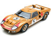 1966 Ford GT-40 MK II RHD Right hand Drive #5 Gold 24H Le Mans 1/18 Diecast Model Car Shelby Collectibles SC403