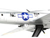 Boeing B 17G Flying Fortress Bomber Aircraft Liberty Belle United States Army Air Force 1/155 Diecast Model Airplane Postage Stamp PS5402-2