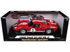 1966 Ford GT-40 MK 2 Red #1 1/18 Diecast Model Car Shelby Collectibles SC407