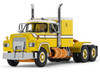 Mack R Sleeper Trio Set of 3 Truck Tractors in Red Blue and Yellow 1/64 Diecast Models DCP/First Gear 60-1250