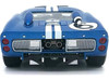 1966 Ford GT-40 MK 2 Blue #6 1/18 Diecast Car Model Shelby Collectibles SC416