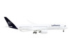 Airbus A350 900 Commercial Aircraft Lufthansa D AIXP White with Dark Blue Tail 1/400 Diecast Model Airplane GeminiJets GJ2052