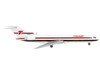 Boeing 727 200 Commercial Aircraft Trump Shuttle White with Red Stripes 1/400 Diecast Model Airplane GeminiJets GJ2176