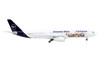 Airbus A330 300 Commercial Aircraft Lufthansa Fanhansa Diversity Wins White with Blue Tail 1/400 Diecast Model Airplane GeminiJets GJ2191