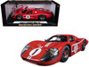 1967 Ford GT MK IV #1 Red 1/18 Diecast Model Car Shelby Collectibles SC423