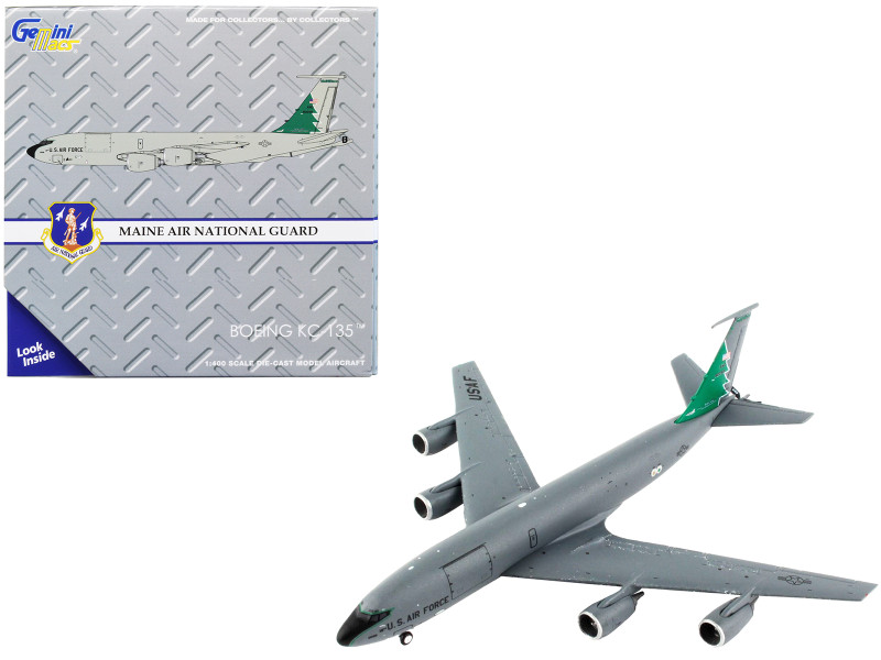 Boeing KC 135R Stratotanker Tanker Aircraft Maine Air National Guard United States Air Force Gemini Macs Series 1/400 Diecast Model Airplane GeminiJets GM117