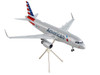 Airbus A319 Commercial Aircraft American Airlines Silver Gemini 200 Series 1/200 Diecast Model Airplane GeminiJets G2AAL1102