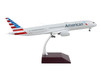 Boeing 787 9 Commercial Aircraft American Airlines Silver Gemini 200 Series 1/200 Diecast Model Airplane GeminiJets G2AAL1106