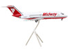 McDonnell Douglas DC 9 15 Commercial Aircraft Midway Airlines White with Red Tail Gemini 200 Series 1/200 Diecast Model Airplane GeminiJets G2MID1190