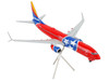 Boeing 737 800 Commercial Aircraft Southwest Airlines Tennessee One Tennessee Flag Livery Gemini 200 Series 1/200 Diecast Model Airplane GeminiJets G2SWA1011